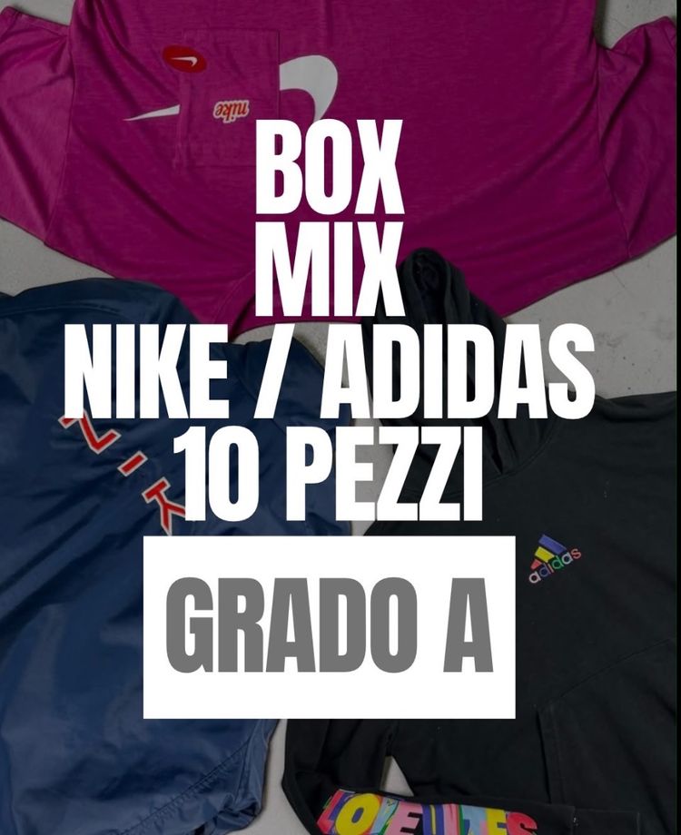 BOX 10 PEZZI FIRMATI GRADO A NIKE/ADIDAS